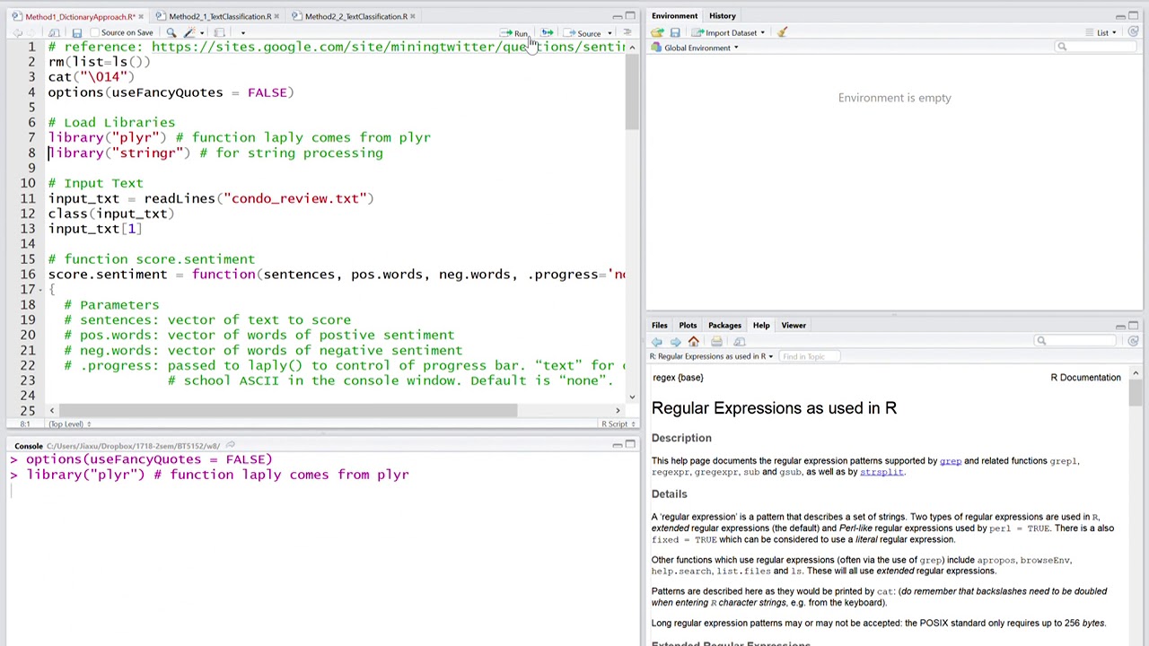 A demo on Text mining with R (R 文本分析 入门视频) - YouTube
