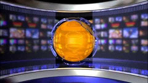 Rotating Earth (News Report Studio): Abstract Motion Background Loop HD