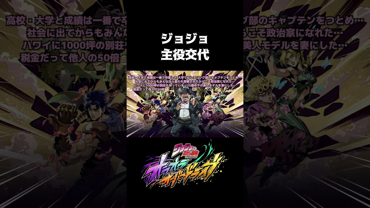 良かったらオーダーどうぞ(^^) JoJo] The Senator's Bizarre Adventure [Oradora] #shorts - YouTube
