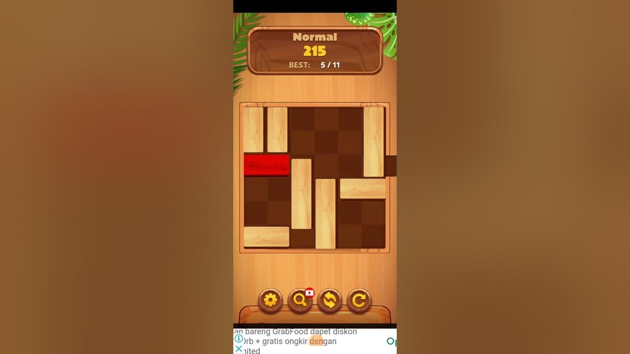 Unblock Sliding Block Puzzle Normal Level 215 ⭐⭐⭐ By Rick Gaming