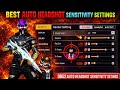 Free Fire Pro Sensitivity Setting 2026 | Easy Headshot Method 🎯 99% Working Sensitivity 😱 @trx111ff 