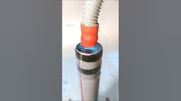 Plumbing Tips and Hacks. How to Securely Connect a Washing Machine Hose to a Drain Pipe #diy #tips