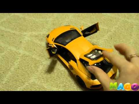 Машинка 1:24 Lamborghini LP700 металлическая модель на радиоуправлении