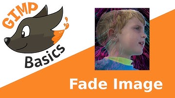 Fade part of an image to be transparent in Gimp