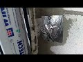 Монтаж окон в стену из газобетона
