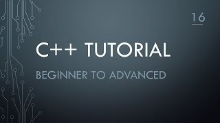 C++ Tutorial | Part 16 | References, a quick look and examples