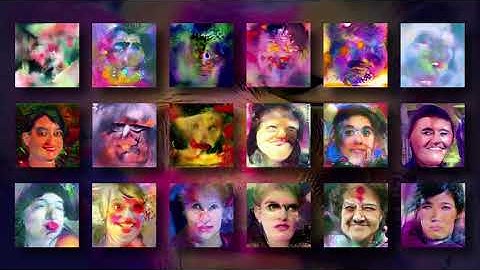 Strange Attractions (StyleGAN & First Order Motion Video for Image Animation)