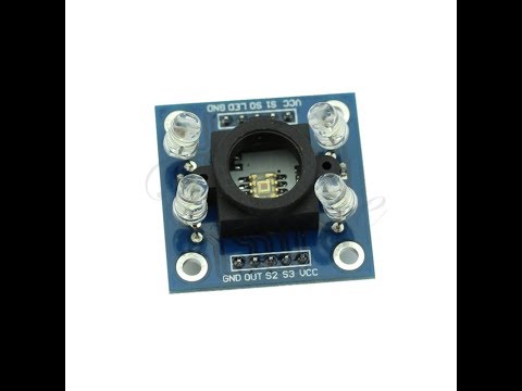 Video Lập trình cảm biến màu sắc TSC3200 - youtube