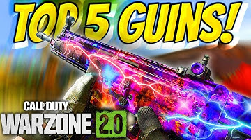 the Top 5 Guns to USE in WARZONE 2! | Best Guns To Use In Warzone 2 (Meta Loadouts Warzone 2)