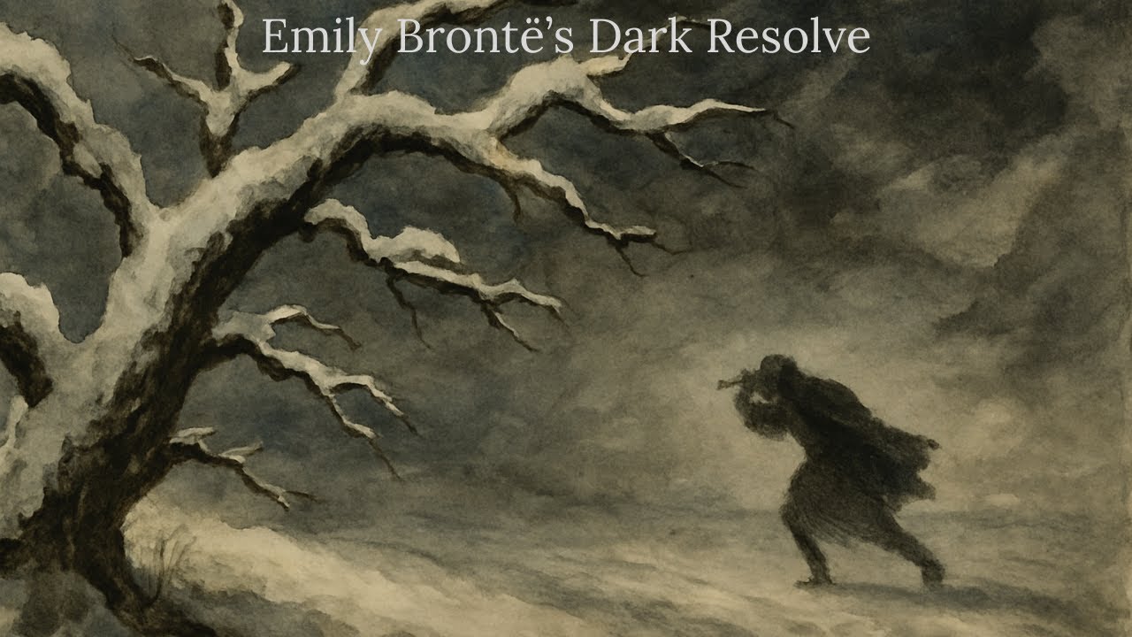 Emily Brontë’s Dark & Defiant Verse | The Night is Darkening Around Me