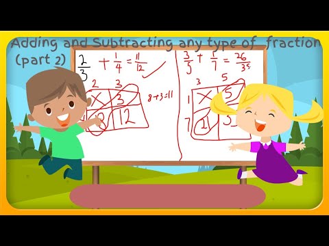 Adding and Subtracting any type of  fraction (part 2)