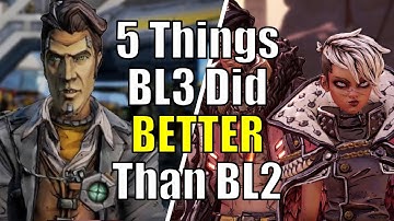 5 Things Borderlands 3 did BETTER Than Borderlands 2