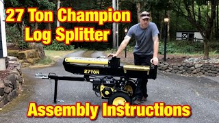 27 Ton Champion Log Splitter Assembly