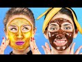 Rich vs Poor Beauty Routine