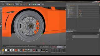 Cinema 4D Tutorial   Texturing and Animating a Car Model   Part 1 SD clip13