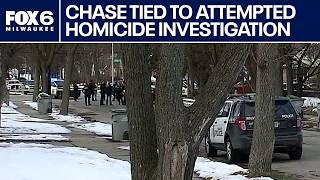 Wauwatosa police chase tied to Kenosha attempted homicide investigation | FOX6 News Milwaukee