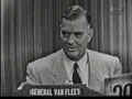 What's My Line? - General James A. Van Fleet (Jul 26, 1953)