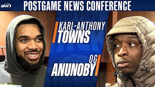 Karl-Anthony Towns 'frustrated' after Knicks lose third straight game to Phoenix