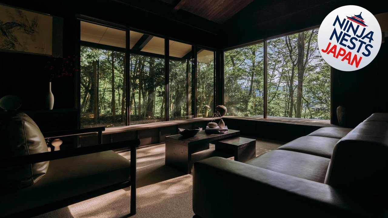 高台の森に佇むモダニズム建築 露天風呂 サウナ 檜風呂 ENN hakone | Gotemba, Japan | Hotel Review 🛏️