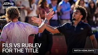 Arthur Fils Vs Andrey Rublev Highlights | Barcelona 2026 Final Highlights