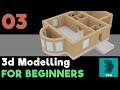 3dsMax House Modeling | Step By Step (Part 03)