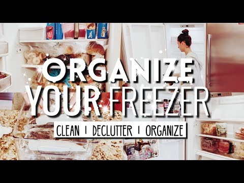 ORGANIZE YOUR FREEZER 2021 | CLEAN WITH ME | KITCHEN DECLUTTER | The Home Life 🏠