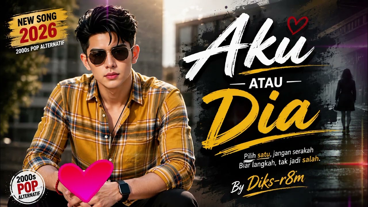 Aku Atau Dia | 2000s Pop Alternatif | New Song 2026 | Diks-r8m