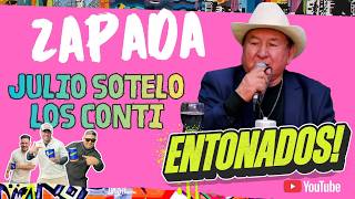 JULIO SOTELO Y LOS CONTI enganchado en vivo ZAPADA.