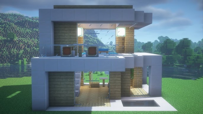 25 ideas para hacer casas de Minecraft modernas, mansiones y más - Liga de  Gamers