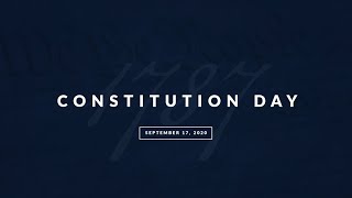 Rep. Daniel Webster on Constitution Day