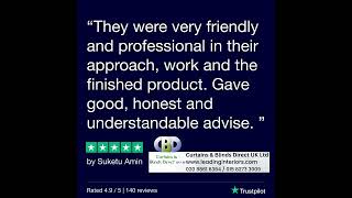 Trust Pilot Reviews | StAlbans, Middlesex, GreaterLondon, Hertfordshire,Warwickfabrics,WemyssFabrics