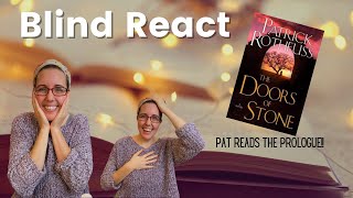 Reacting to the first page of Doors of Stone!! Pat Rothfuss KingKiller Chronicles
