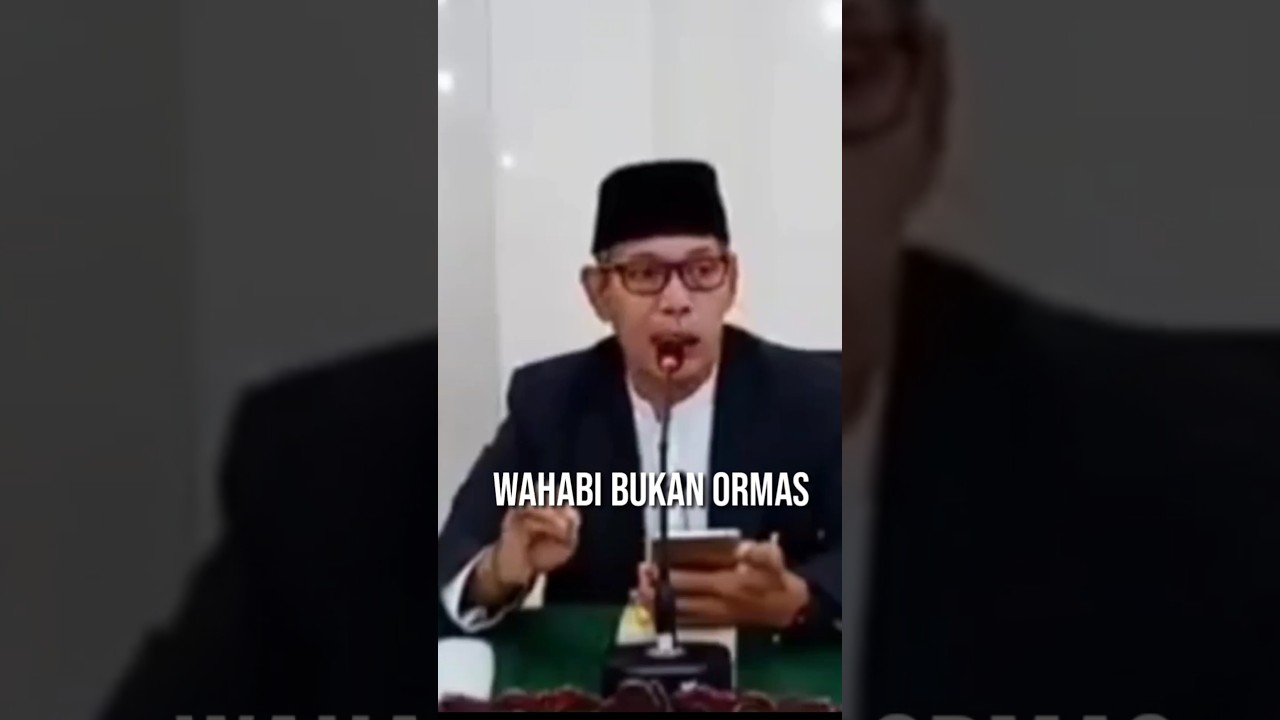 Salafi-Wahabi Bukan Ormas 