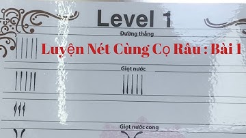 #nail #nail2020 #nailcorau #nguyenngocnail  - #01 Học Luyện Nét - Vẽ Cọ Râu Căn Bản Bài1