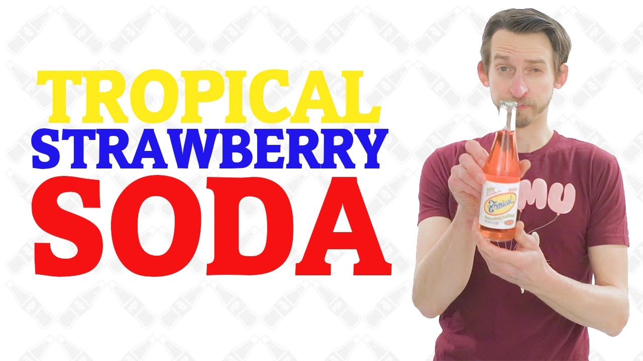 Tropical Strawberry Soda from Ecuador Soda Review James Drinks
