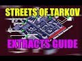 All 7 PMC Extracts Streets of Tarkov   Map In 5 Minutes (Tarkov .13 Guide)