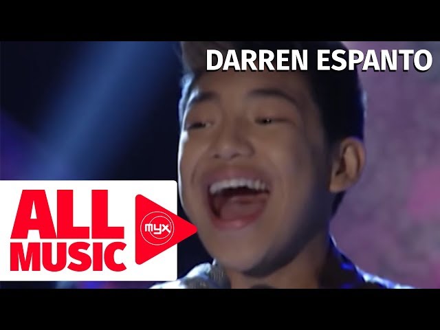 DARREN ESPANTO - I Believe (MYX Live! Performance) class=