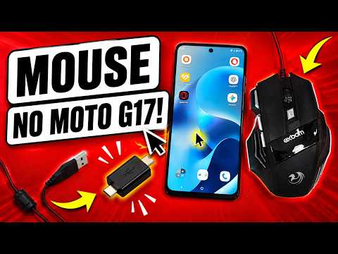 How to Use a MOUSE on the MOTO G17! (Incredible Trick Few People Know)