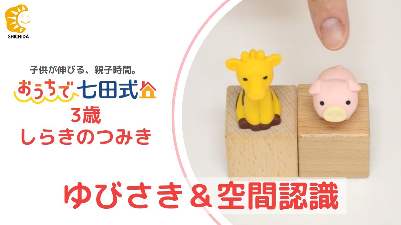 おうちで七田式！「つみきあそび」先生と一緒に指先と空間認識の