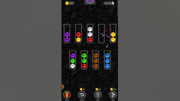 Ball Sort Master - Ball Sort Puzzle Game 4k #shorts