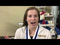 2020 SAA Swimming and Diving Championships - Women's 100 Butterfly Champion - Annie Holmes - Centre