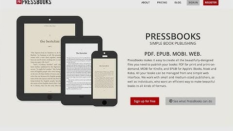 Pressbooks Demo