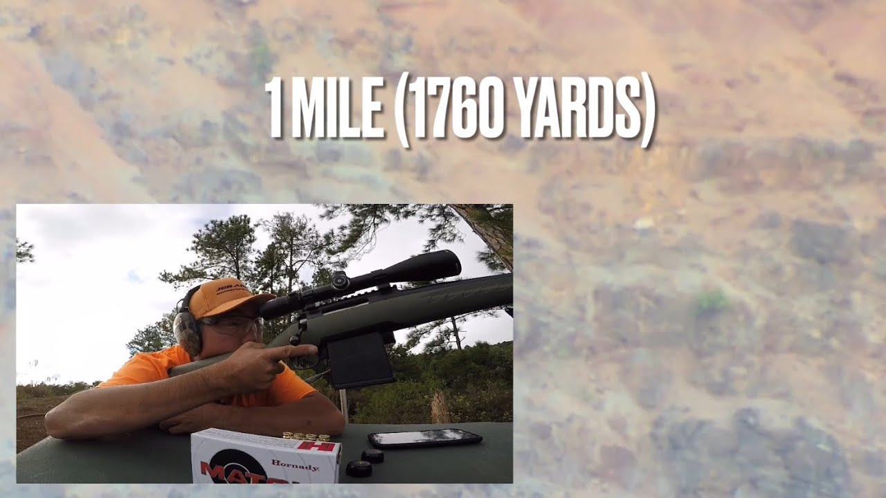 1 Mile ELR Shooting / Ruger American Predator 6.5 Creedmoor - $100 3-9x40 Nikon Buckmasters II