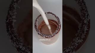 A lamington. In smoothie form.