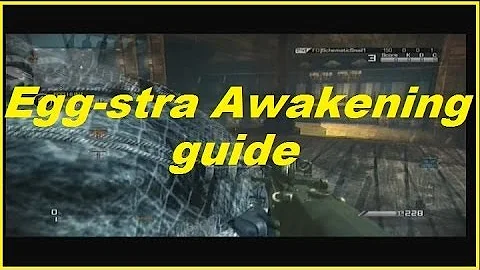 COD;Ghosts Easter egg-Egg-stra Awakening Achievement-Invasion DLC