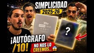 OPENING 2025-26 Topps SIMPLICITY 😱 AUTOGRAPH /10!