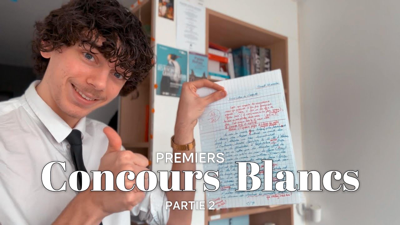 Premiers CONCOURS BLANCS à la PRÉPA — partie 2 : les résultats