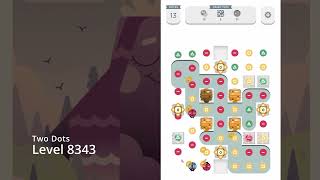 Two Dots Level 8343 Gameplay (no boosters used) ⭐️⭐️⭐️
