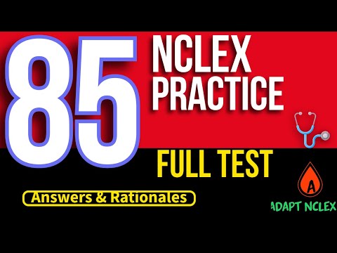 Nclex 85 Questionspittube Channel