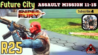 5 Critical Errors to Avoid in Sniper Fury R25 Future City Assault Level 11-15